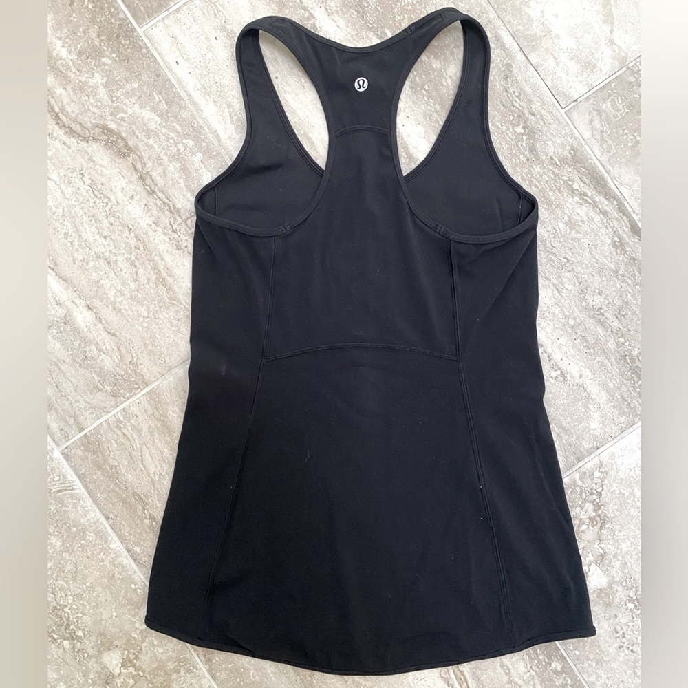 Lululemon size 6 black womens Tank